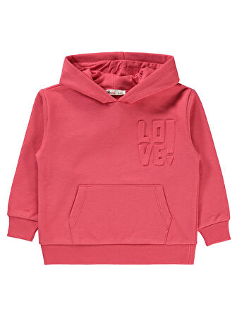 Civil Girls Kız Çocuk Sweatshirt 2-5 Yaş Nar