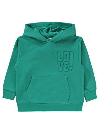 Civil Girls Kız Çocuk Sweatshirt 2-5 Yaş Yeşil