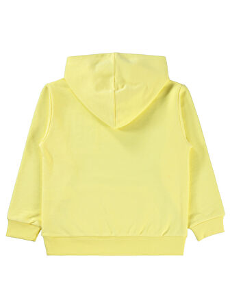 Civil Girls Kız Çocuk Sweatshirt 6-9 Yaş Sarı