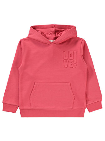Civil Girls Kız Çocuk Sweatshirt 10-13 Yaş Nar