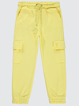 Civil Girls Kız Çocuk Eşofman Altı 10-13 Yaş Sarı