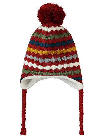 Civil Boys Erkek Çocuk Atkı Bere Eldiven Seti 2-5 Yaş Kiremit