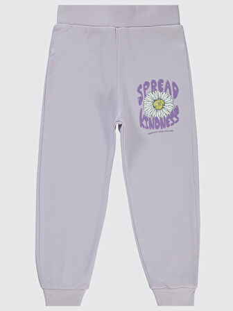 Civil Girls Kız Çocuk Eşofman Altı 2-5 Yaş Nazik Lavanta