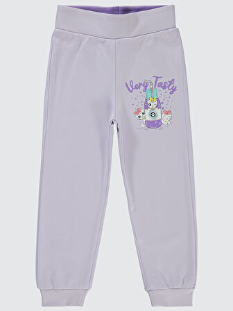 Civil Girls Kız Çocuk Eşofman Altı 2-5 Yaş Nazik Lavanta