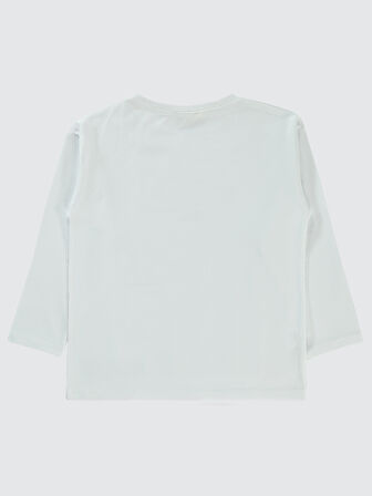 Civil Girls Kız Çocuk Sweatshirt 6-9 Yaş Beyaz