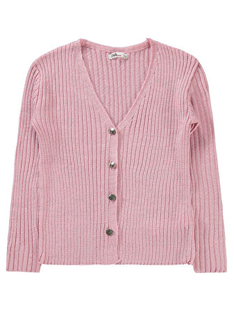 Civil Girls Kız Çocuk Hırka 10-13 Yaş Pudra 