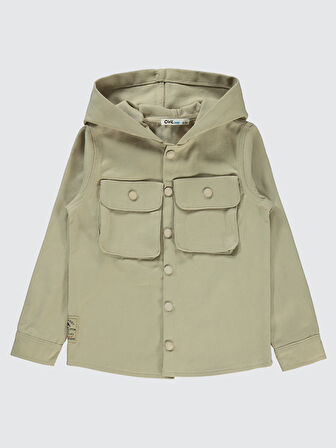 Civil Boys Erkek Çocuk Gömlek 10-13 Yaş Taş Rengi