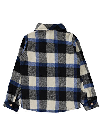 Civil Boys Erkek Çocuk Gömlek 6-9 Yaş Saks Mavisi