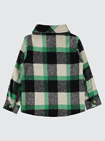 Civil Boys Erkek Çocuk Gömlek 10-13 Yaş  Yeşil