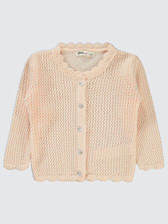 Civil Girls Kız Çocuk Hırka 2-5 Yaş  Somon