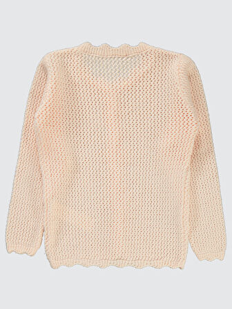 Civil Girls Kız Çocuk Hırka 6-9 Yaş Somon 