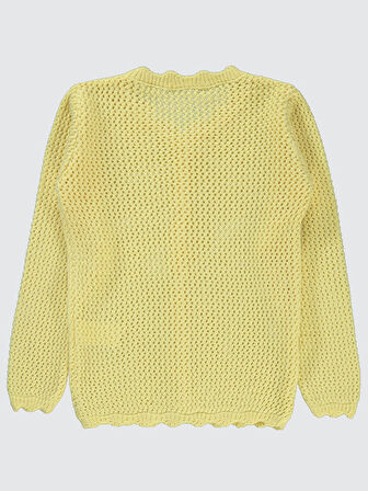 Civil Girls Kız Çocuk Hırka 6-9 Yaş Sarı 