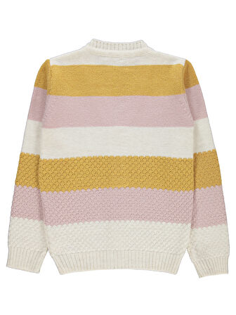 Civil Girls Kız Çocuk Hırka 10-13 Yaş Ekru