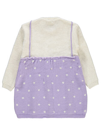 Civil Girls Kız Çocuk Elbise 2-5 Yaş Lila