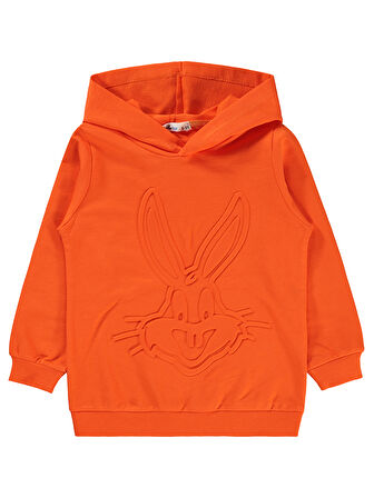 Bugs Bunny Erkek Çocuk Sweatshirt 2-5 Yaş Oranj