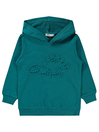 Civil Boys Erkek Çocuk Sweatshirt 2-5 Yaş Petrol