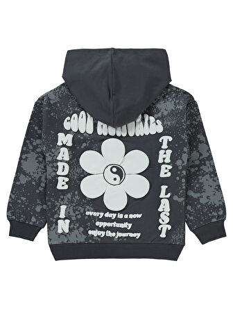 Civil Girls Kız Çocuk Sweatsihrt 10-13 Yaş Füme