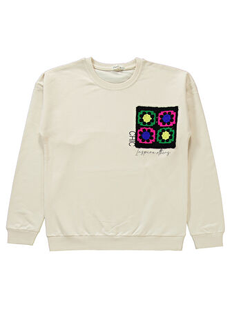 Civil Girls Kız Çocuk Eşofman Takımı 10-13 Yaş Fil Dişi