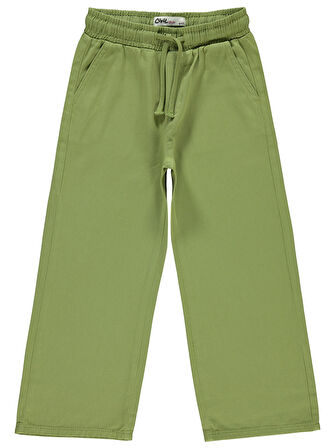 Civil Girls Kız Çocuk Pantolon 6-9 Yaş  Haki