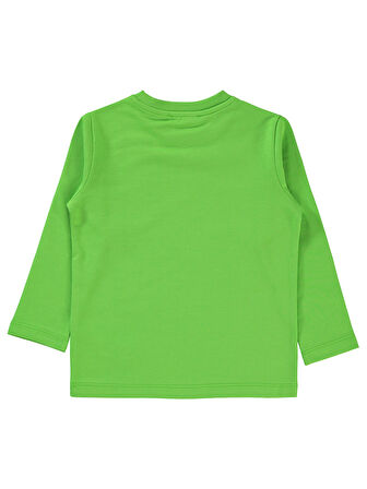 Civil Boys Erkek Çocuk Sweatshirt 2-5 Yaş Neon Yeşil