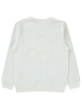 Civil Boys Erkek Çocuk Sweatshirt 6-9 Yaş Ekru