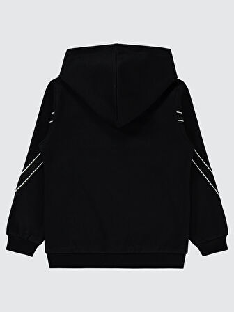 Civil Boys Erkek Çocuk Sweatshirt 10-13 Yaş Siyah