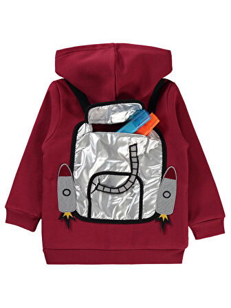 Civil Boys Erkek Çocuk Hırka 2-5 Yaş  Bordo