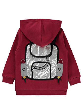 Civil Boys Erkek Çocuk Hırka 2-5 Yaş  Bordo