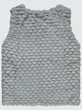 Civil Girls Kız Çocuk Yelek 2-5 Yaş Gri