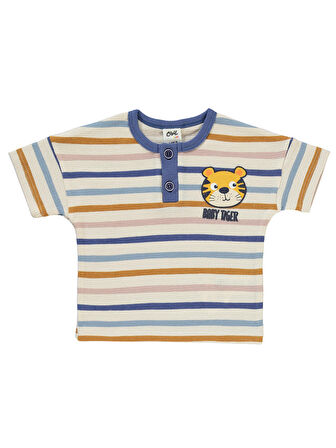 Civil Baby Erkek Bebek Şortlu Takım 6-18 Ay Fil Dişi