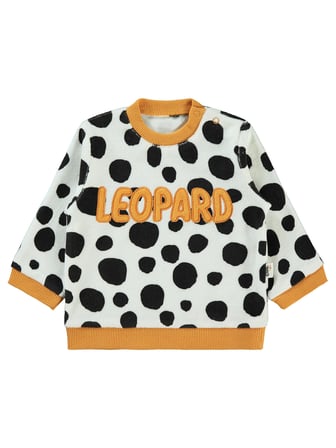 Civil Baby Kız Bebek Sweatshirt 6-18 Ay Koyu Hardal