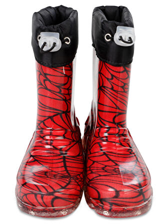 Civil Boots Erkek Çocuk Çizme 30-36 Numara Kırmızı