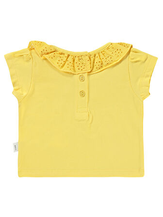 Civil Baby Kız Bebek Tişört 6-18 Ay Sarı