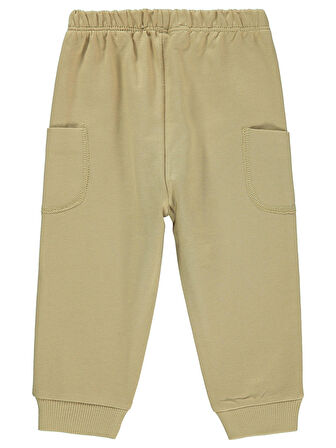 Civil Baby Erkek Bebek  Eşofman Altı 6-18 Ay Taş Rengi