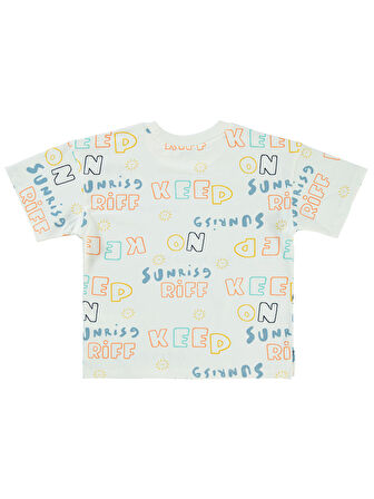 Civil Boys Erkek Çocuk Tişört 10-13 Yaş Krem