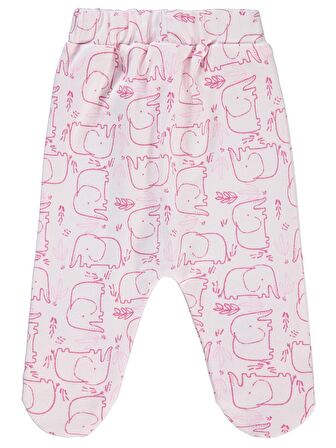 Civil Baby Bebek Patikli Tek Alt 1-6 Ay Pembe