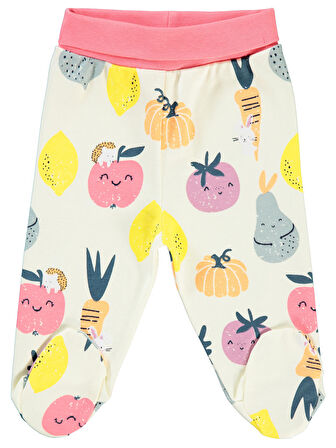 Civil Baby Bebek Patikli Tek Alt 1-6 Ay Pembe
