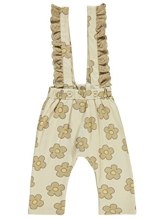 Civil Baby Kız Bebek Patiksiz Tek Alt 6-18 Ay Sütlü Kahve