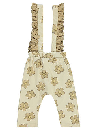 Civil Baby Kız Bebek Patiksiz Tek Alt 6-18 Ay Sütlü Kahve