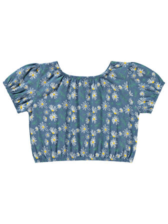 Civil Girls Kız Çocuk Tişört 6-9 Yaş Element Mavisi