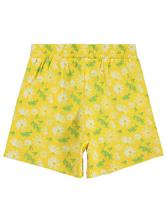 Civil Girls Kız Çocuk Şort 6-9 Yaş Ananas