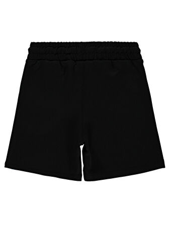 Civil Boys Erkek Çocuk Şort 6-9 Yaş Siyah