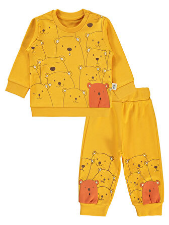 Civil Baby Erkek Bebek Takım 6-18 Ay Sütlükahve