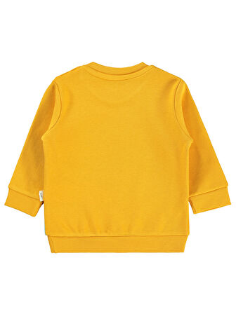 Civil Baby Erkek Bebek Sweatshirt 6-18 Ay Hardal Sarısı