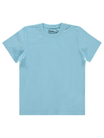 Civil Boys Erkek Çocuk Tişört 6-9 Yaş Mavi