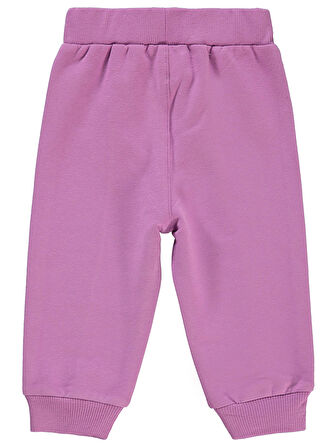 Civil Baby Kız Bebek Eşofman Altı 6-18 Ay Koyu Lila