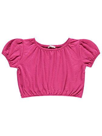 Civil Girls Kız Çocuk  Tişört 6-9 Yaş Aydınlık Pembe 