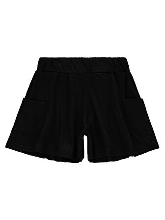 Civil Girls Kız Çocuk Etek 6-9 Yaş Siyah 