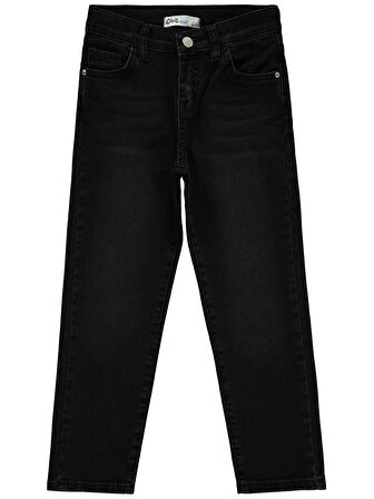 Civil Boys Erkek Çocuk Kot Pantolon 10-13 Yaş Siyah