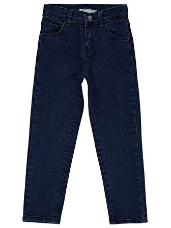 Civil Boys Erkek Çocuk Kot Pantolon 6-9 Yaş Koyu Mavi
